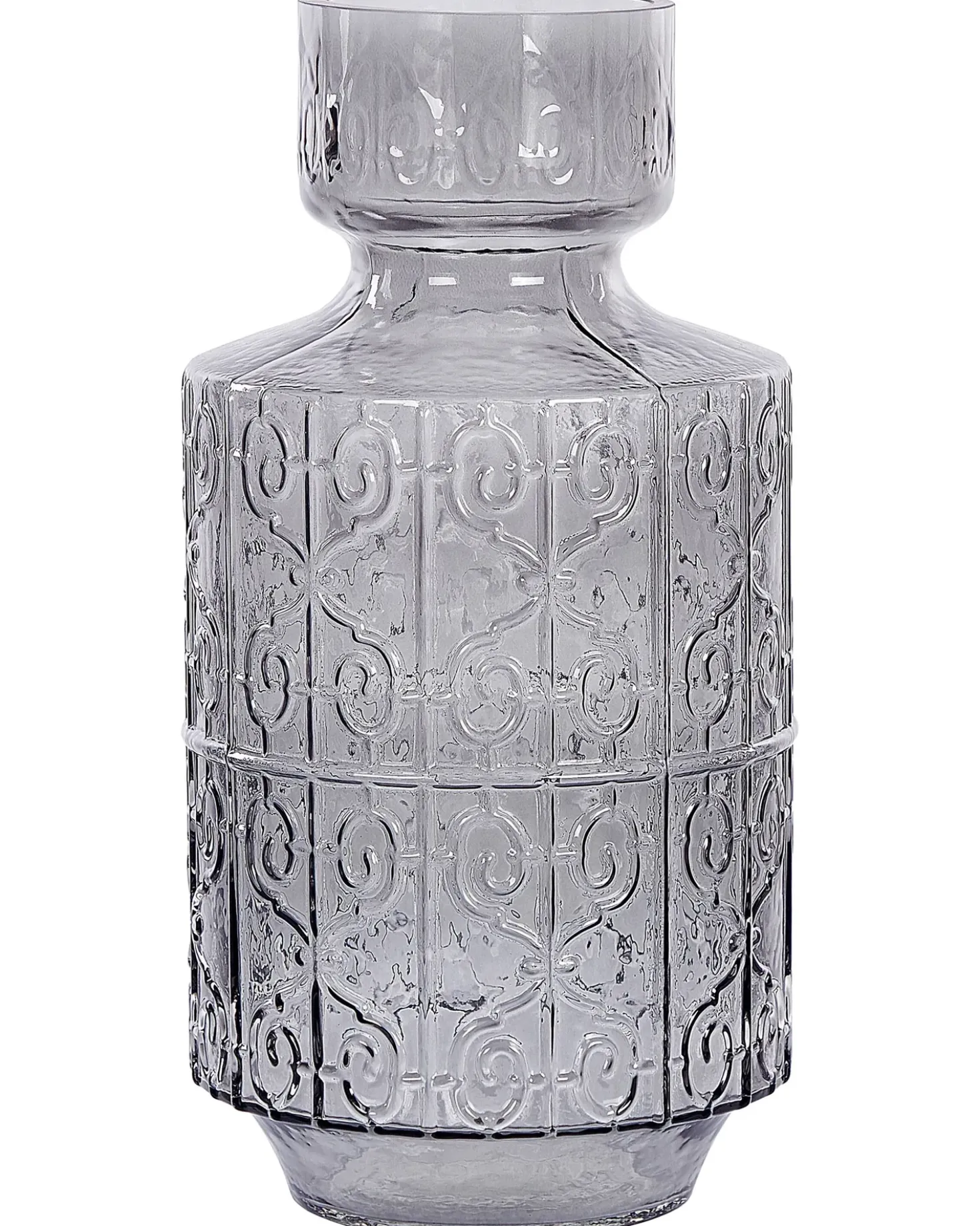 Vaso da fiori DIKELLA Vetro 33 cm Grigio