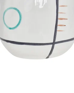 Vaso da fiori DORY Gres porcellanato 28 cm Bianco
