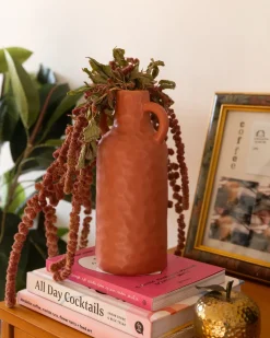 Vaso da fiori DRAMA Ceramica 24 cm Rosa pastello
