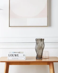 Vaso da fiori DYTIKO Vetro 31 cm Grigio