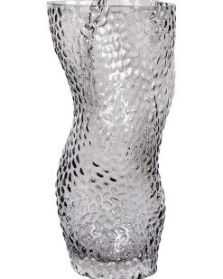 Vaso da fiori DYTIKO Vetro 31 cm Grigio