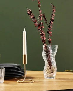 Vaso da fiori ELATOS Vetro 23 cm Trasparente