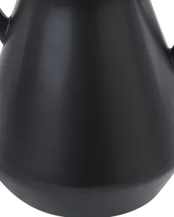 Vaso da fiori FERMI Ceramica 20 cm Nero