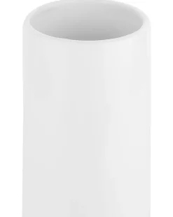 Vaso da fiori GELIDA Gres porcellanato 36 cm Bianco