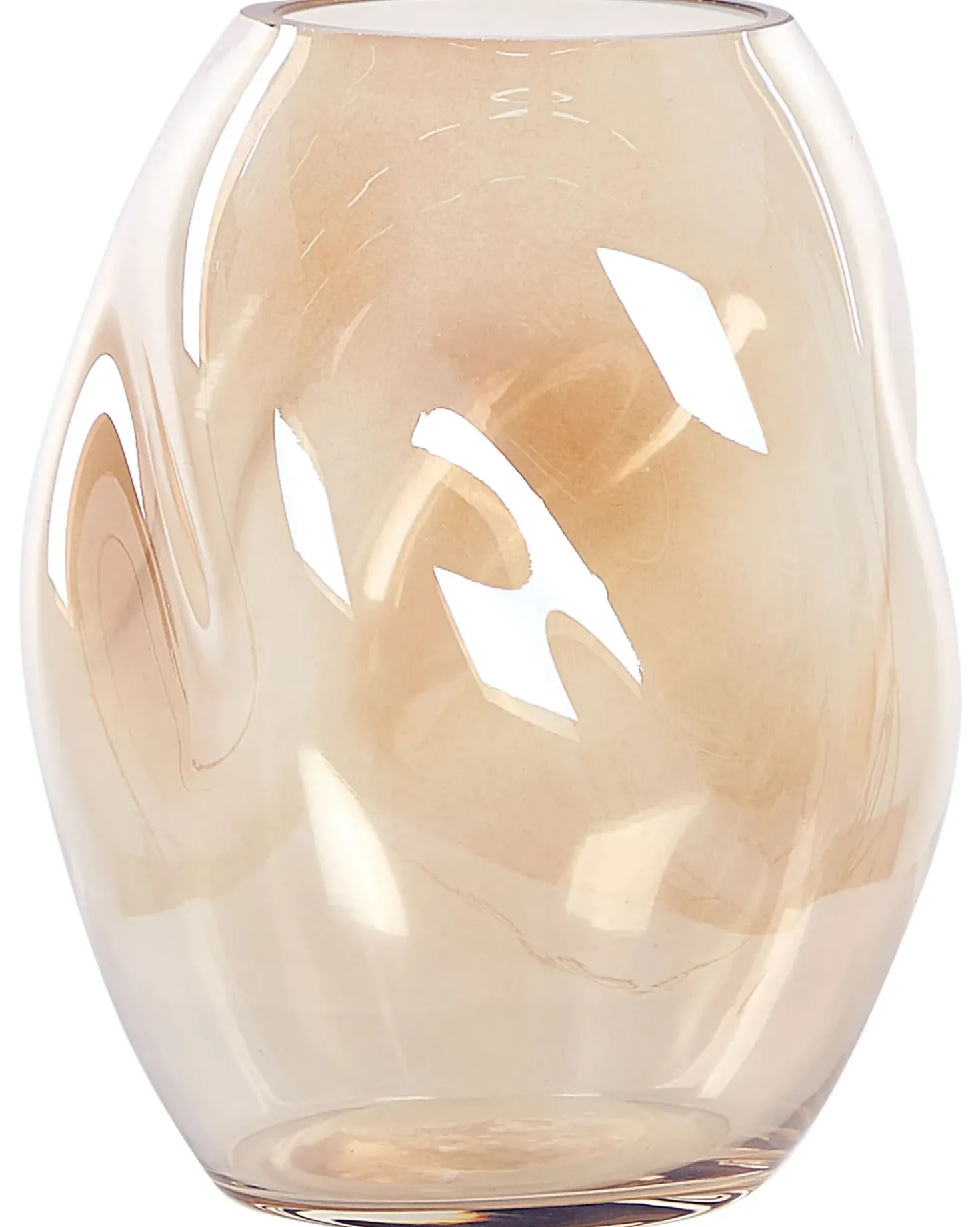 Vaso da fiori GERAKINI Vetro 20 cm Arancione