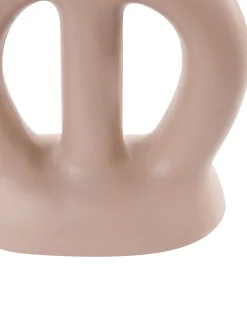 Vaso da fiori KOZANI Ceramica 28 cm Beige sabbia