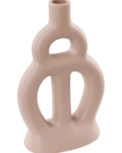 Vaso da fiori KOZANI Ceramica 28 cm Beige sabbia