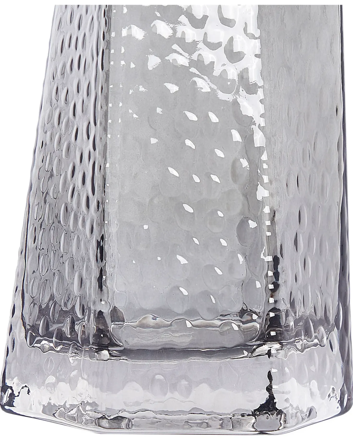 Vaso da fiori LILAIA Vetro 27 cm Grigio