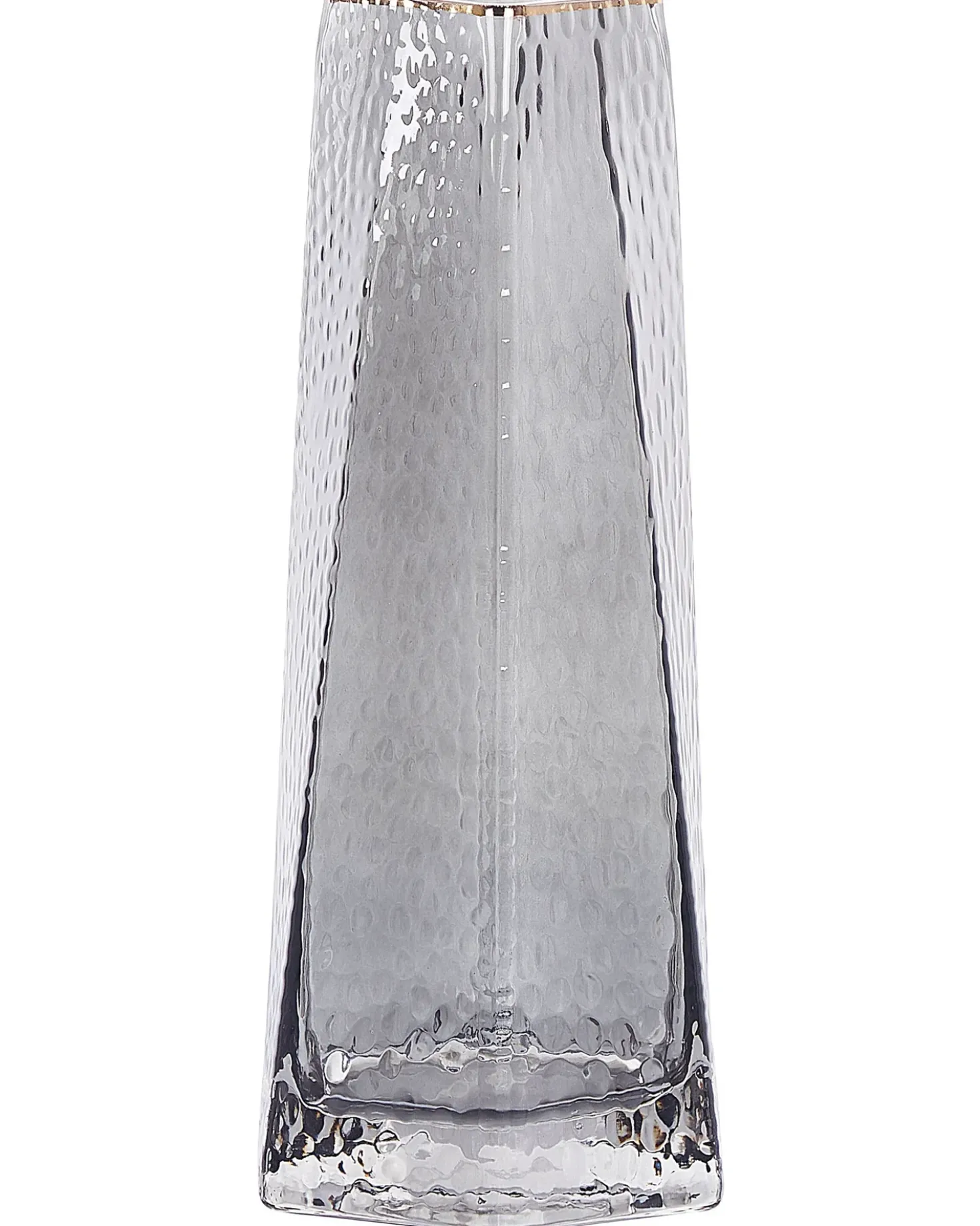 Vaso da fiori LILAIA Vetro 27 cm Grigio