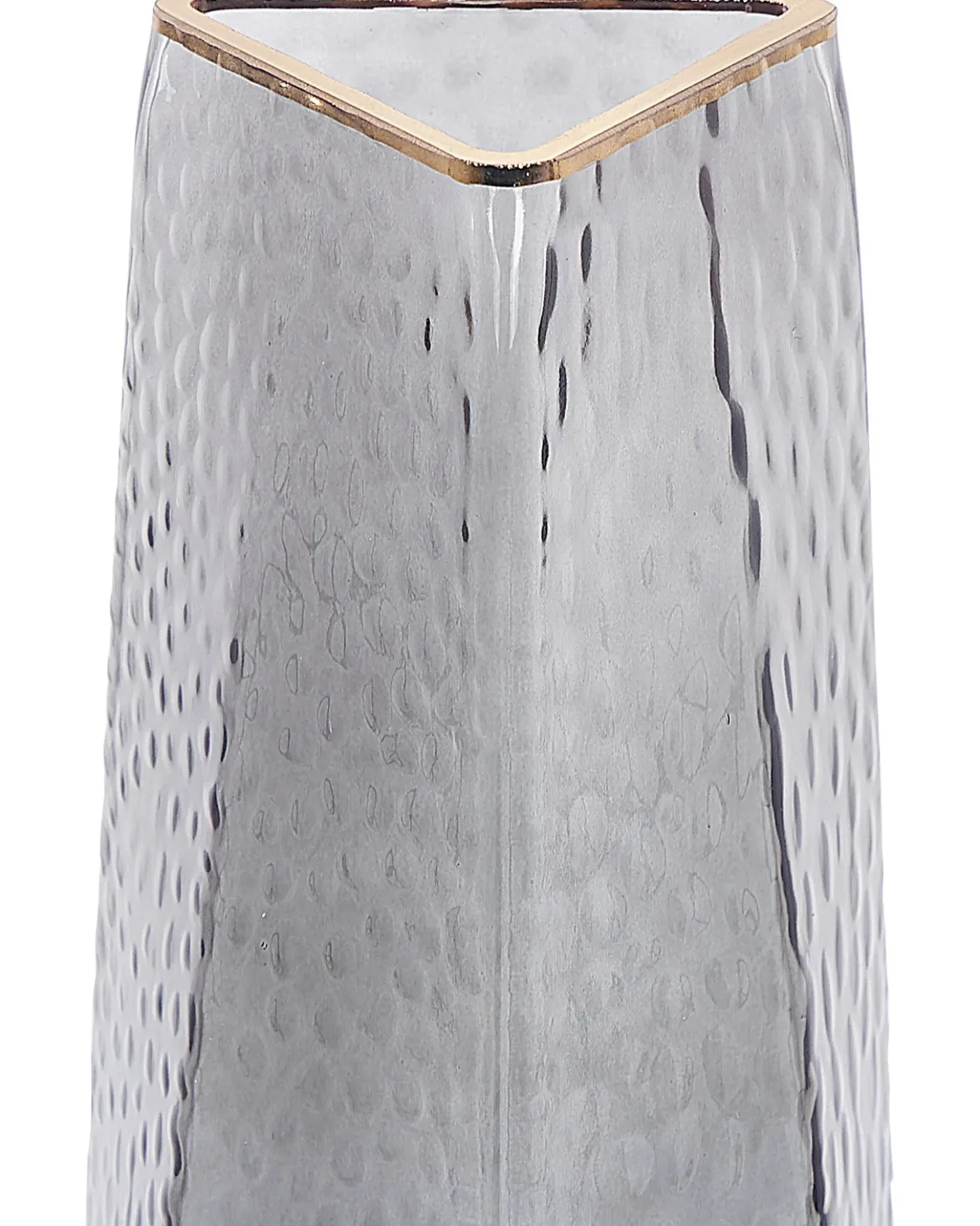 Vaso da fiori LILAIA Vetro 27 cm Grigio
