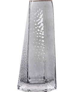 Vaso da fiori LILAIA Vetro 27 cm Grigio