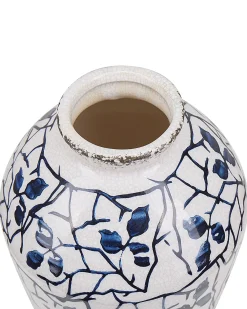 Vaso da fiori MALLIA Gres porcellanato 20 cm Bianco