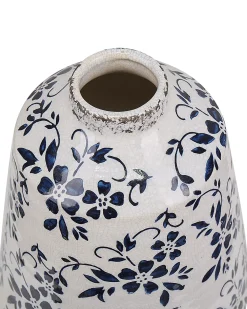 Vaso da fiori MARONEIA Gres porcellanato 20 cm Bianco