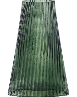 Vaso da fiori MARPISSA Vetro 26 cm Verde scuro