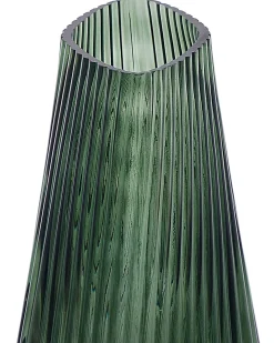 Vaso da fiori MARPISSA Vetro 26 cm Verde scuro