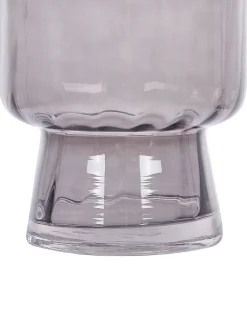 Vaso da fiori MEGALO Vetro 26 cm Grigio