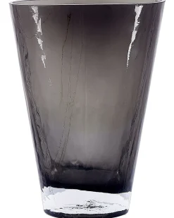 Vaso da fiori MITATA Vetro 20 cm Grigio