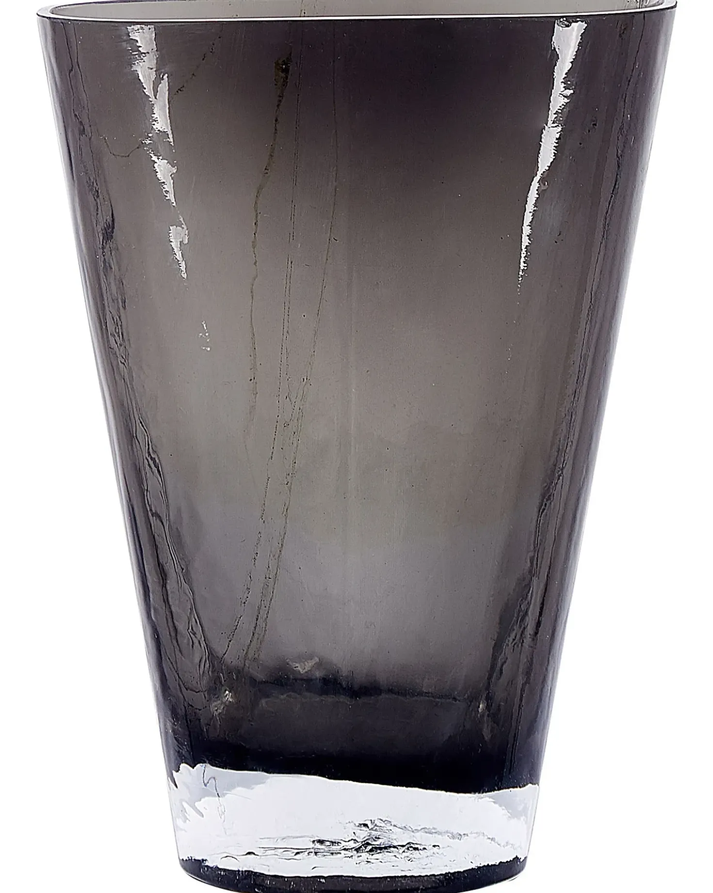 Vaso da fiori MITATA Vetro 20 cm Grigio