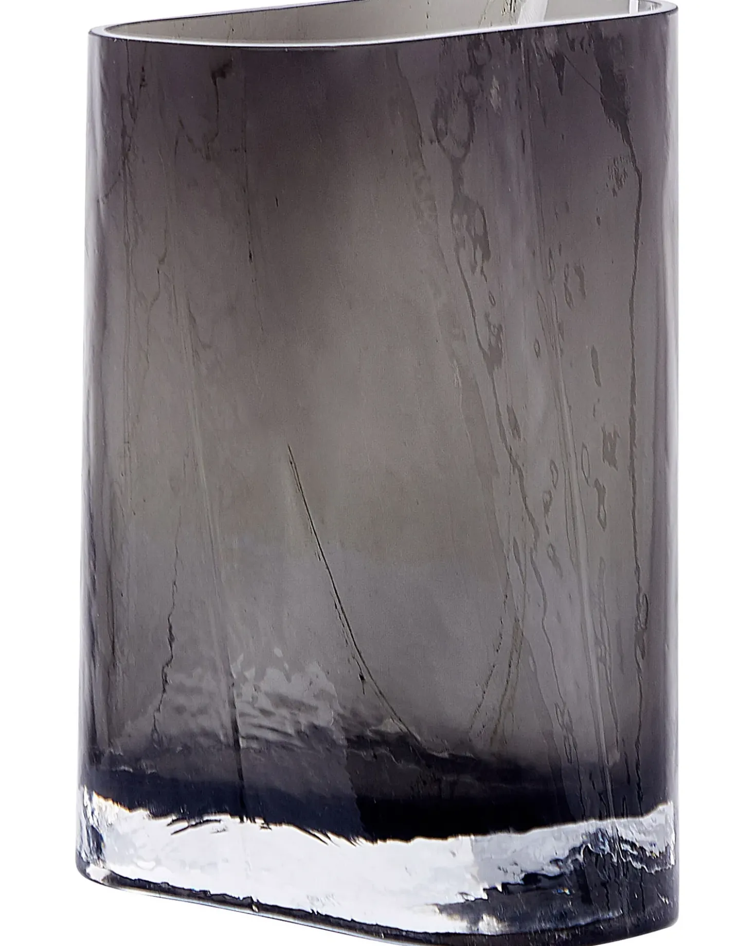 Vaso da fiori MITATA Vetro 20 cm Grigio