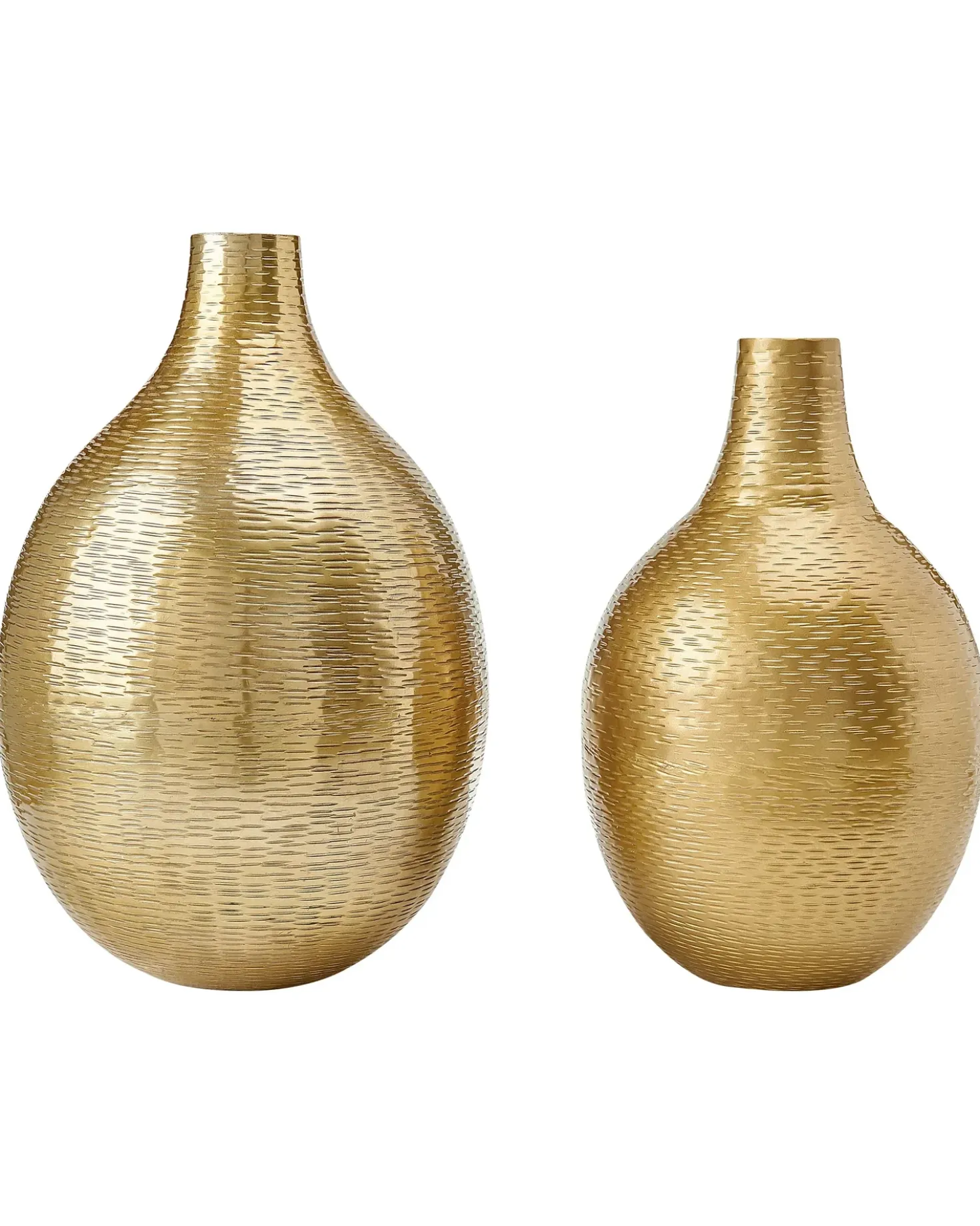 Vaso da fiori MOHENJO Metallo 32/35 cm Oro