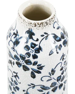 Vaso da fiori MULAI Gres porcellanato 35 cm Bianco