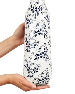Vaso da fiori MULAI Gres porcellanato 35 cm Bianco