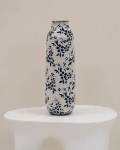 Vaso da fiori MULAI Gres porcellanato 35 cm Bianco