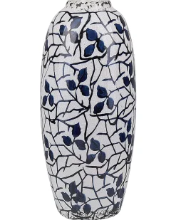 Vaso da fiori MUTILENE Gres porcellanato 25 cm Bianco