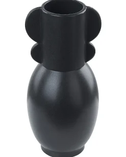 Vaso da fiori MYTILENE Ceramica 29 cm Nero