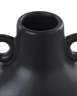 Vaso da fiori NAFPLIO Ceramica 20 cm Nero