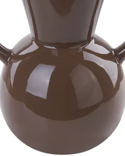 Vaso da fiori ORESTIADA Ceramica 19 cm Marrone