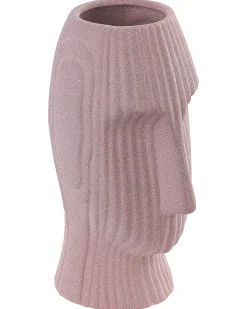 Vaso da fiori PALLINI Gres porcellanato 24 cm Rosa pesca