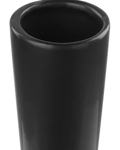 Vaso da fiori PEANIA Ceramica 30 cm Nero