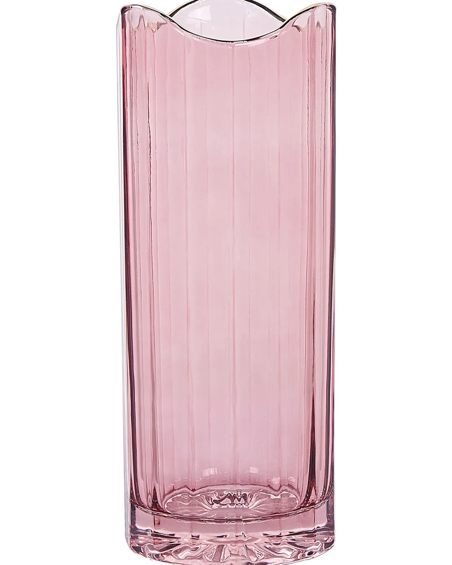 Vaso da fiori PERDIKI Vetro 30 cm Rosa