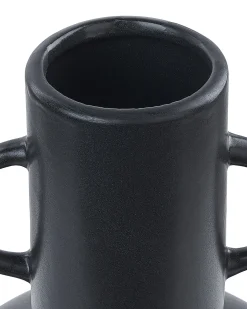 Vaso da fiori PEREA Ceramica 26 cm Nero