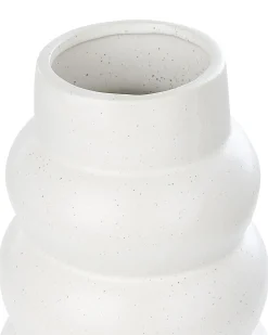 Vaso da fiori PIREAS Gres porcellanato 22 cm Bianco