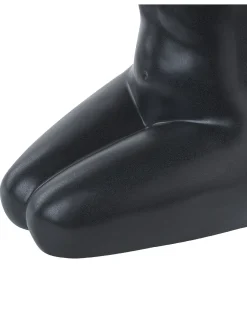 Vaso da fiori PYRGOS Ceramica 22 cm Nero