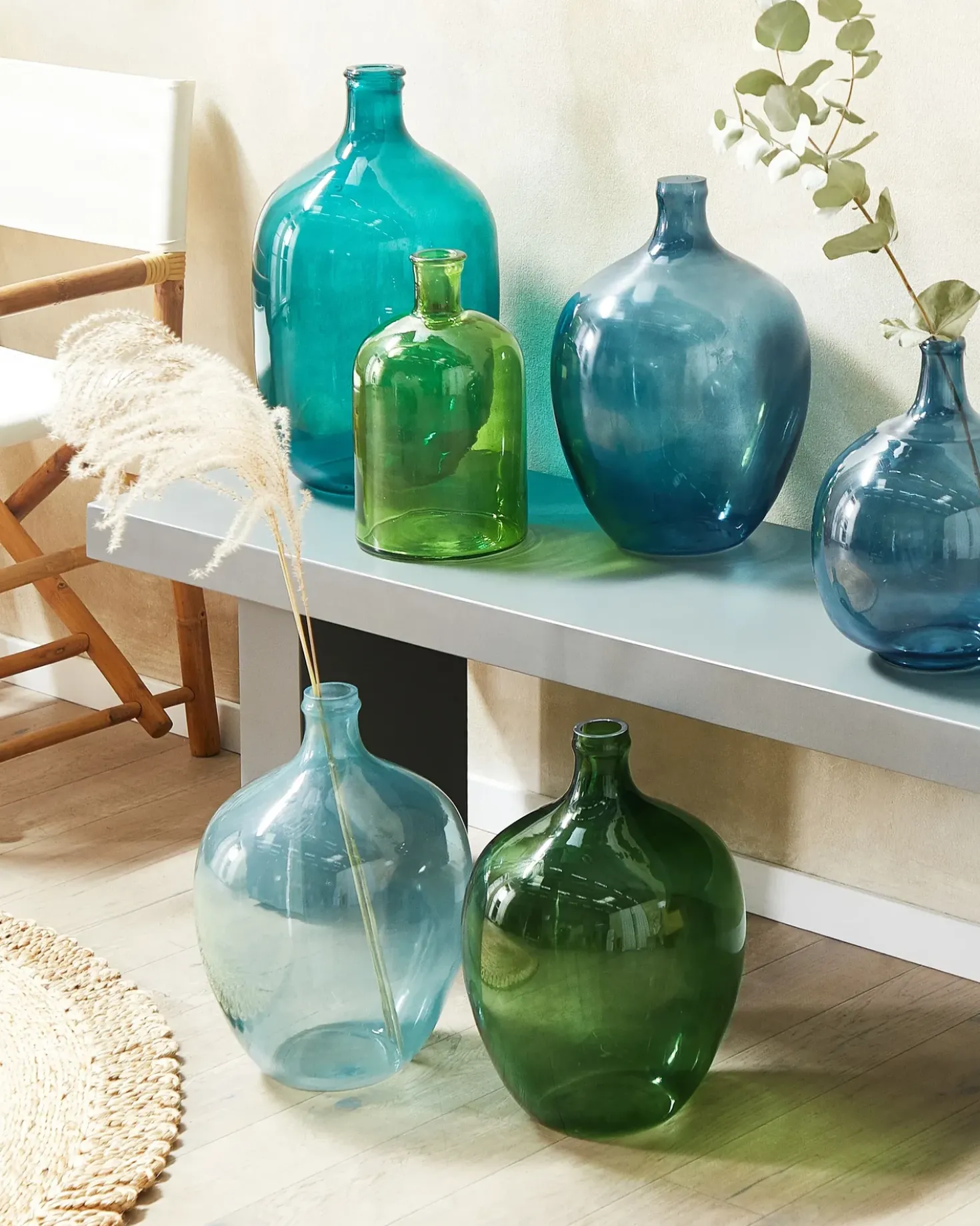 Vaso da fiori ROTI 39 cm Verde