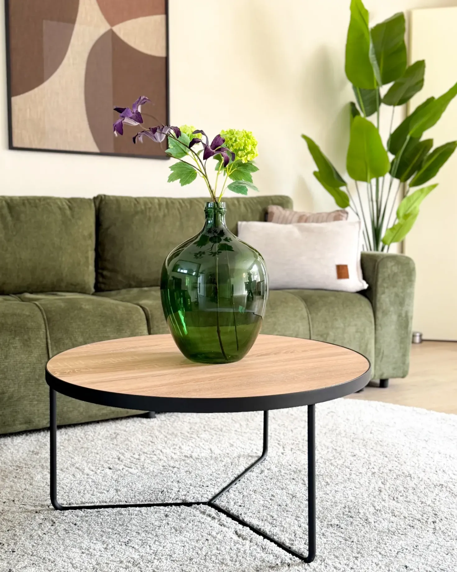 Vaso da fiori ROTI 39 cm Verde