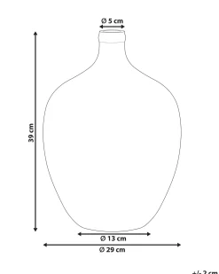 Vaso da fiori ROTI 39 cm Verde