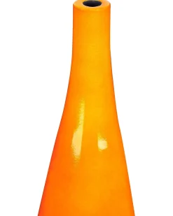 Vaso da fiori SABADELL Ceramica 50 cm Arancione
