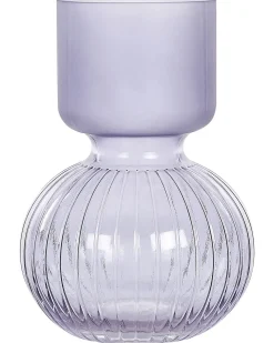 Vaso da fiori THETIDIO Vetro 26 cm Viola