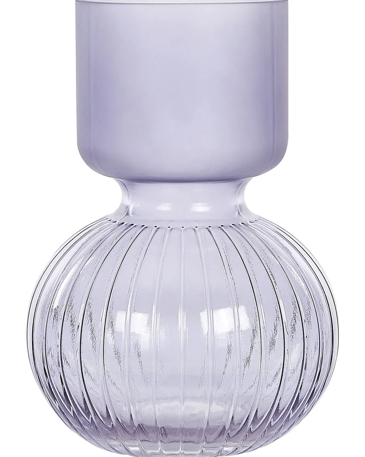 Vaso da fiori THETIDIO Vetro 26 cm Viola