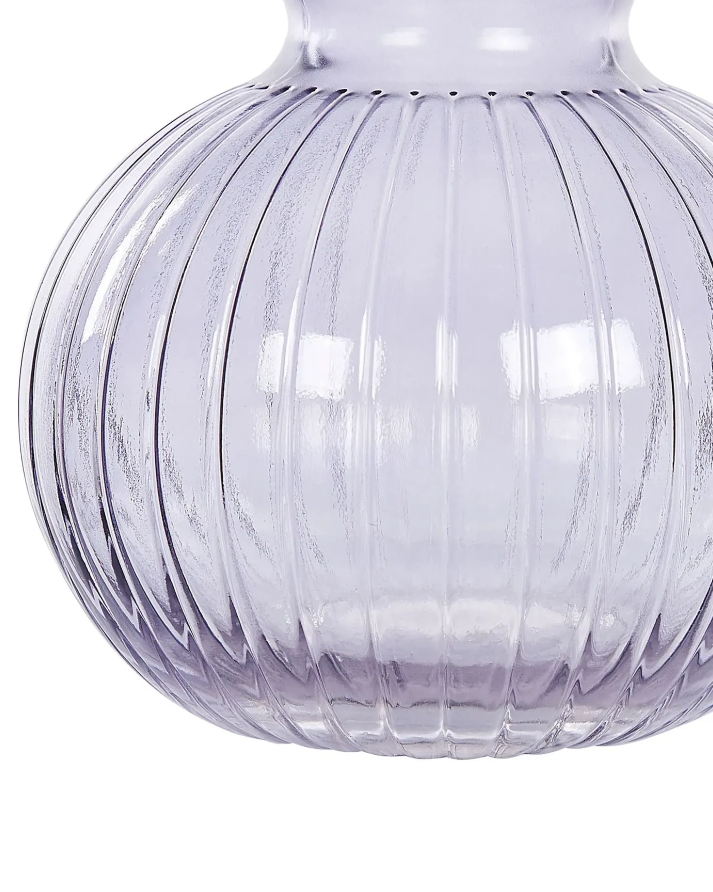 Vaso da fiori THETIDIO Vetro 26 cm Viola