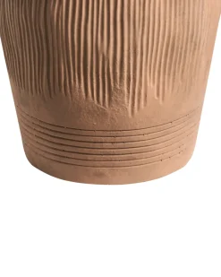 Vaso da fiori TRIKALA 50 cm Marrone chiaro