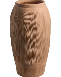 Vaso da fiori TRIKALA 50 cm Marrone chiaro