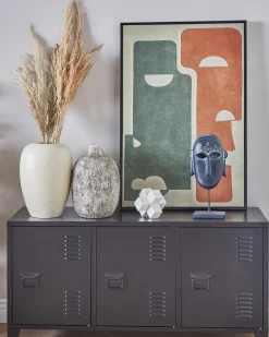 Vaso da fiori VIGO Ceramica 36 cm Grigio