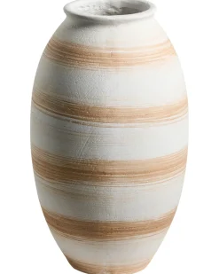 Vaso da fiori ZERVATA 42 cm Bianco sporco