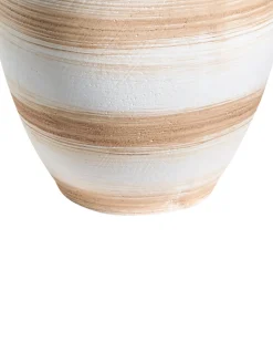 Vaso da fiori ZERVATA 42 cm Bianco sporco