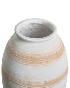 Vaso da fiori ZERVATA 42 cm Bianco sporco